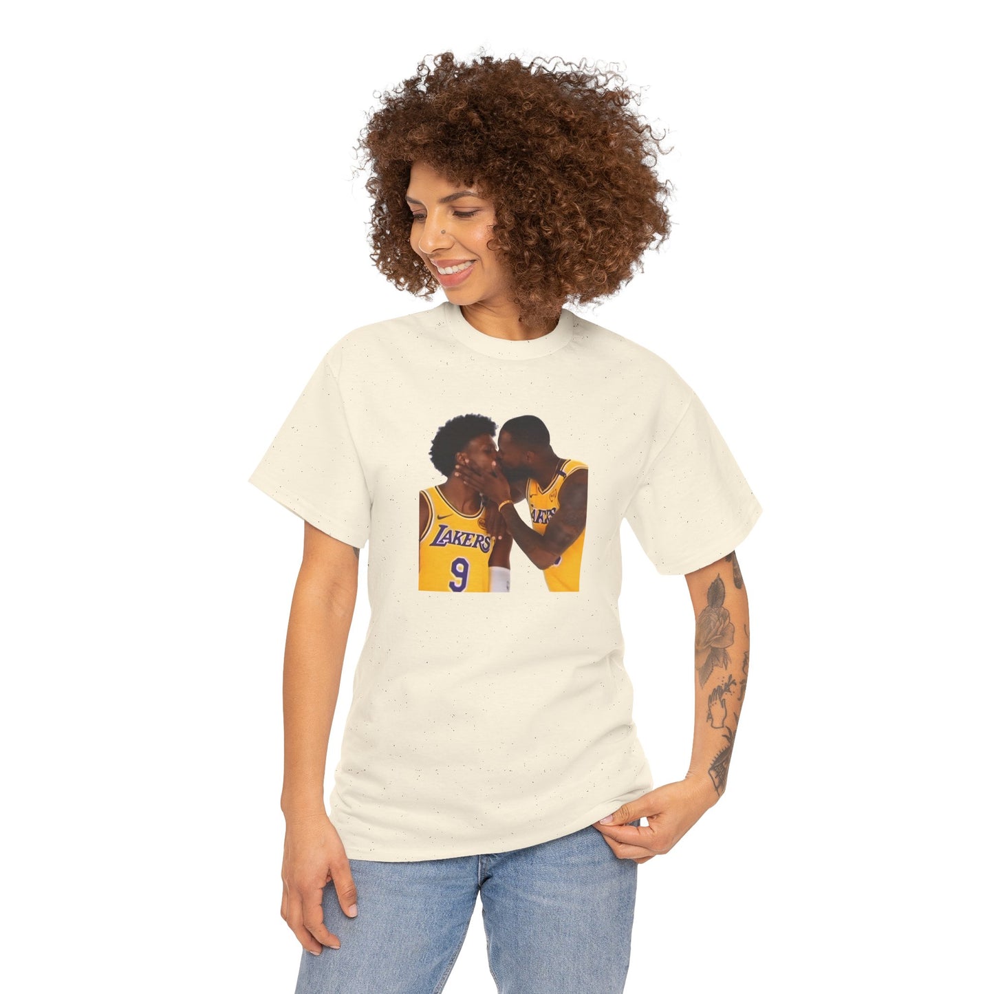 Lebron Making Out Unisex Tee